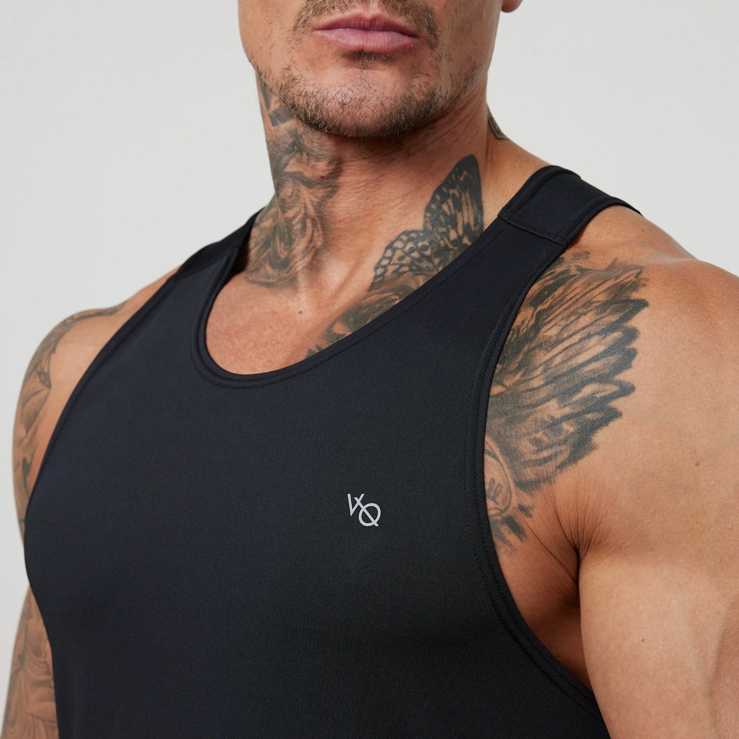 Vanquish Essential Black Performance Tank Top 8 Vanquish Essential Black Performance Tank Top - Image 6