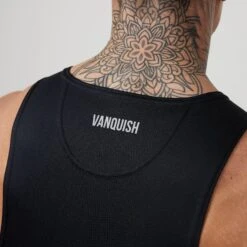Vanquish Essential Black Performance Tank Top 12 Vanquish Essential Black Performance Tank Top -Vanquish Fitness VQFit E commerceFeb2499543