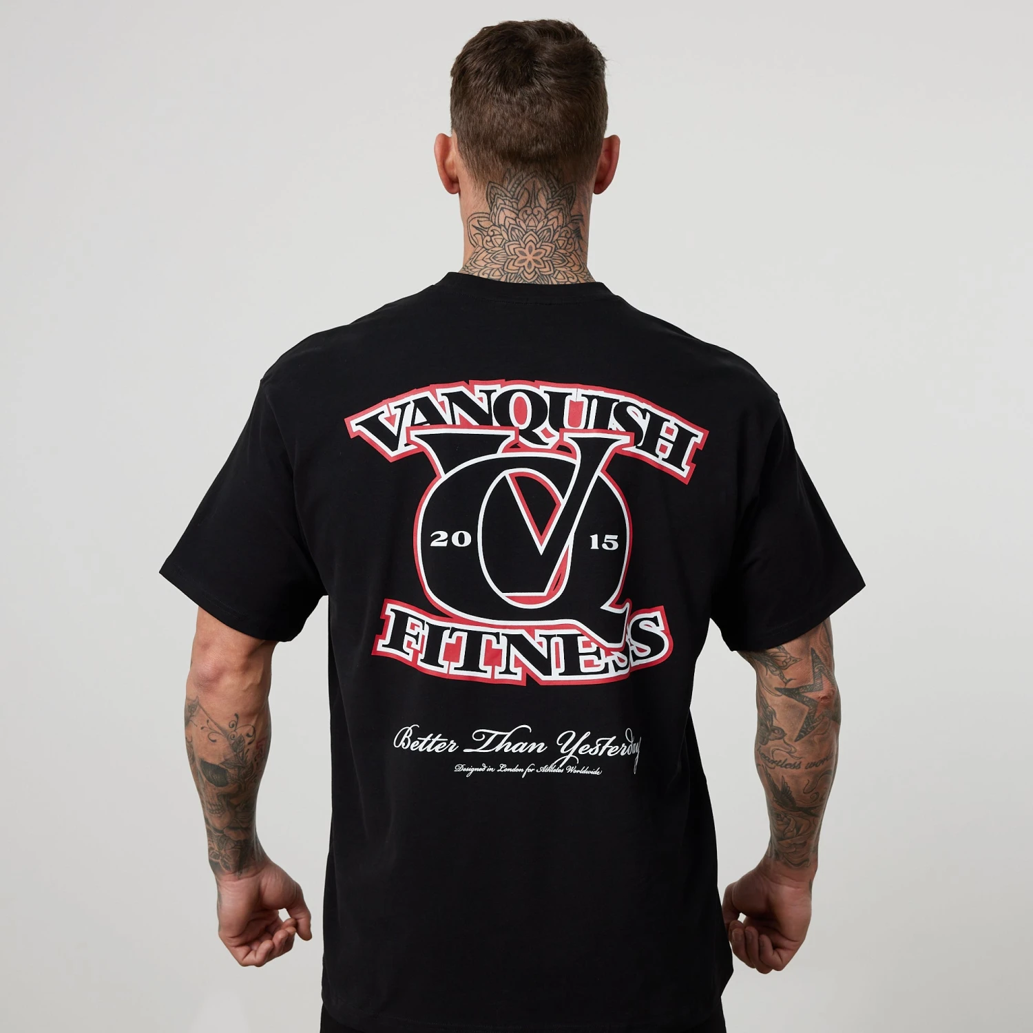 Vanquish TSP Black VQ Interlock Oversized T Shirt 3 Vanquish TSP Black VQ Interlock Oversized T Shirt