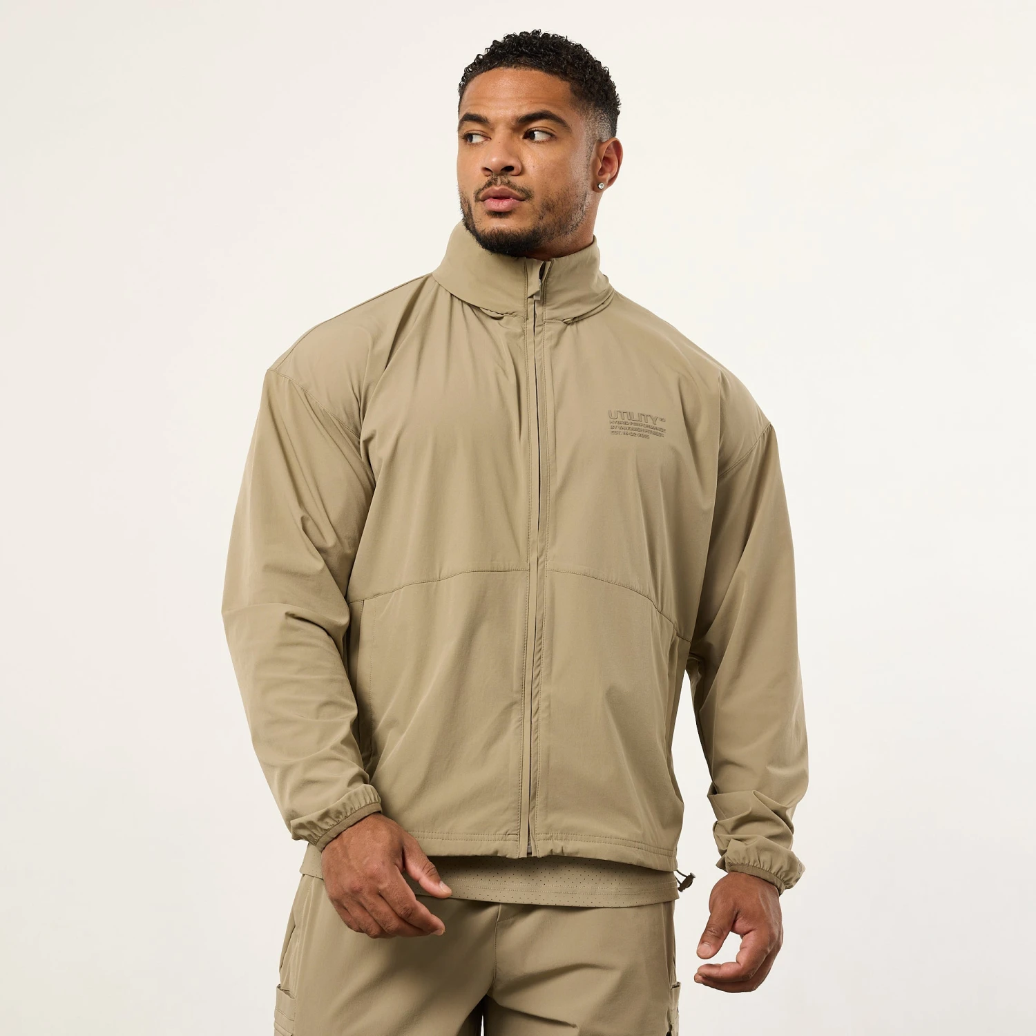 Vanquish Utility Stone Oversized Track Jacket 6 Vanquish Utility Stone Oversized Track Jacket - Image 4