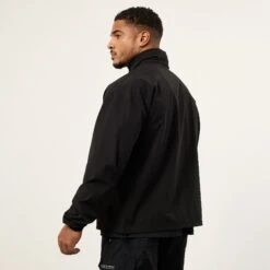 Vanquish Utility Black Oversized Track Jacket -Vanquish Fitness VQFit MensSSE commerce5657