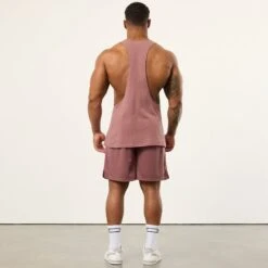 Vanquish Bodybuilding Dark Mauve Tank Top 9 Vanquish Bodybuilding Dark Mauve Tank Top -Vanquish Fitness VQFit MensSSE commerce6259