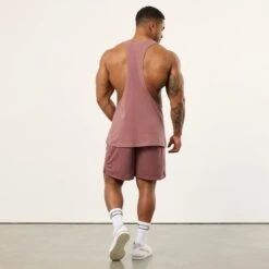 Vanquish Bodybuilding Dark Mauve Mesh Shorts 11 Vanquish Bodybuilding Dark Mauve Mesh Shorts -Vanquish Fitness VQFit MensSSE commerce6261