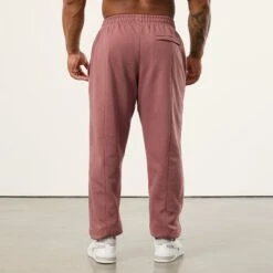Vanquish Bodybuilding Dark Mauve Oversized Sweatpants -Vanquish Fitness VQFit MensSSE commerce6465
