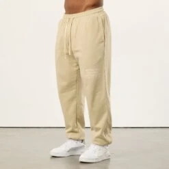 Vanquish Bodybuilding Vintage Khaki Oversized Sweatpants 11 Vanquish Bodybuilding Vintage Khaki Oversized Sweatpants -Vanquish Fitness VQFit MensSSE commerce6556