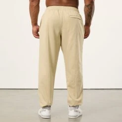 Vanquish Bodybuilding Vintage Khaki Oversized Sweatpants 12 Vanquish Bodybuilding Vintage Khaki Oversized Sweatpants -Vanquish Fitness VQFit MensSSE commerce6560