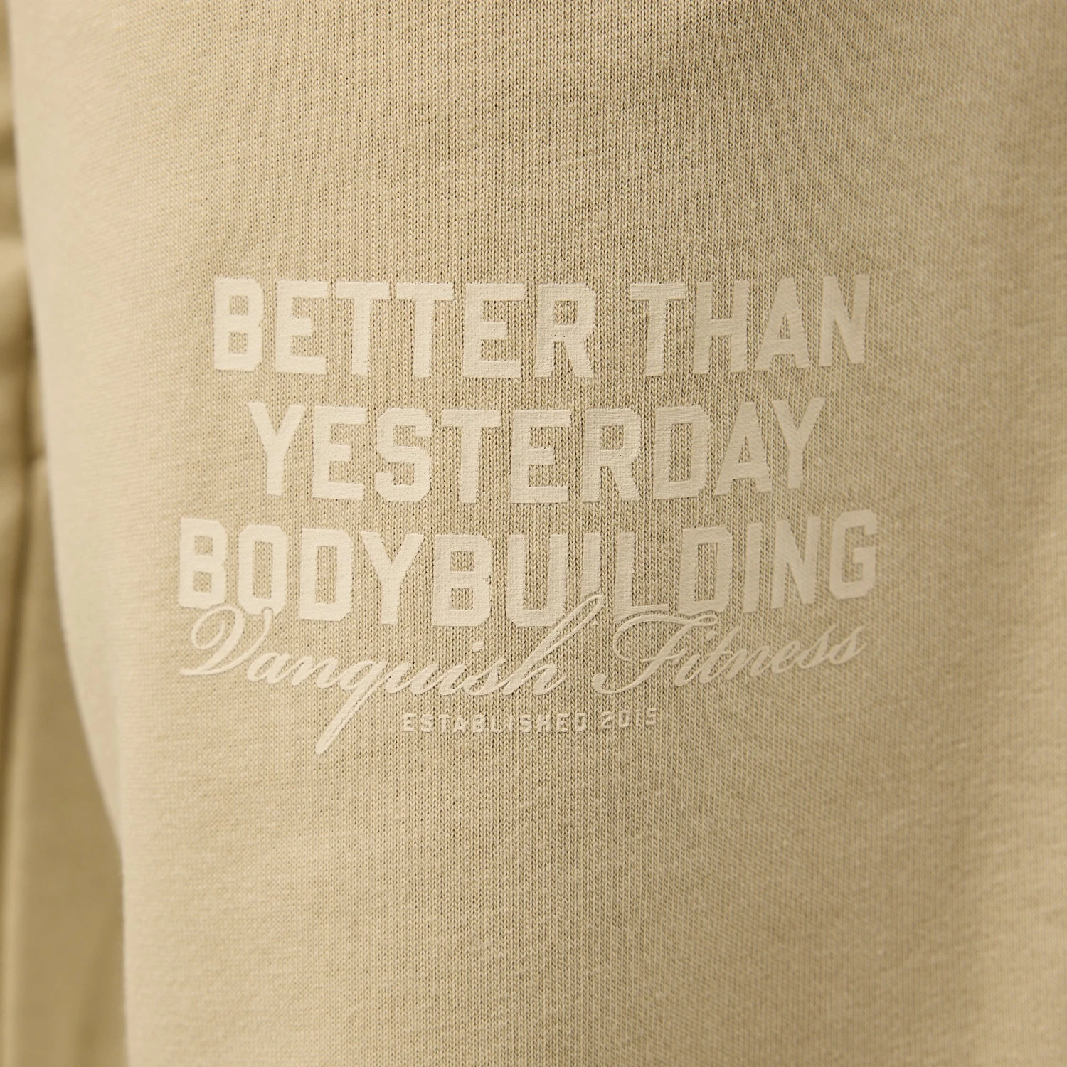 Vanquish Bodybuilding Vintage Khaki Oversized Sweatpants 8 Vanquish Bodybuilding Vintage Khaki Oversized Sweatpants - Image 6