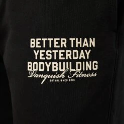Vanquish Bodybuilding Black Oversized Sweatpants -Vanquish Fitness VQFit MensSSE commerce6734