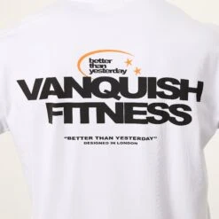 Vanquish TSP Since 2015 White Oversized T Shirt -Vanquish Fitness VQFit MensSSE commerce6844