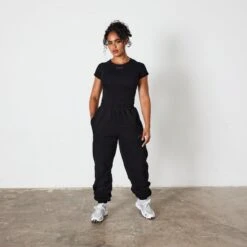 Vanquish Jet Black VQFIT Cap Sleeve T Shirt 11 Vanquish Jet Black VQFIT Cap Sleeve T Shirt -Vanquish Fitness VQ BlackFriday23 6043