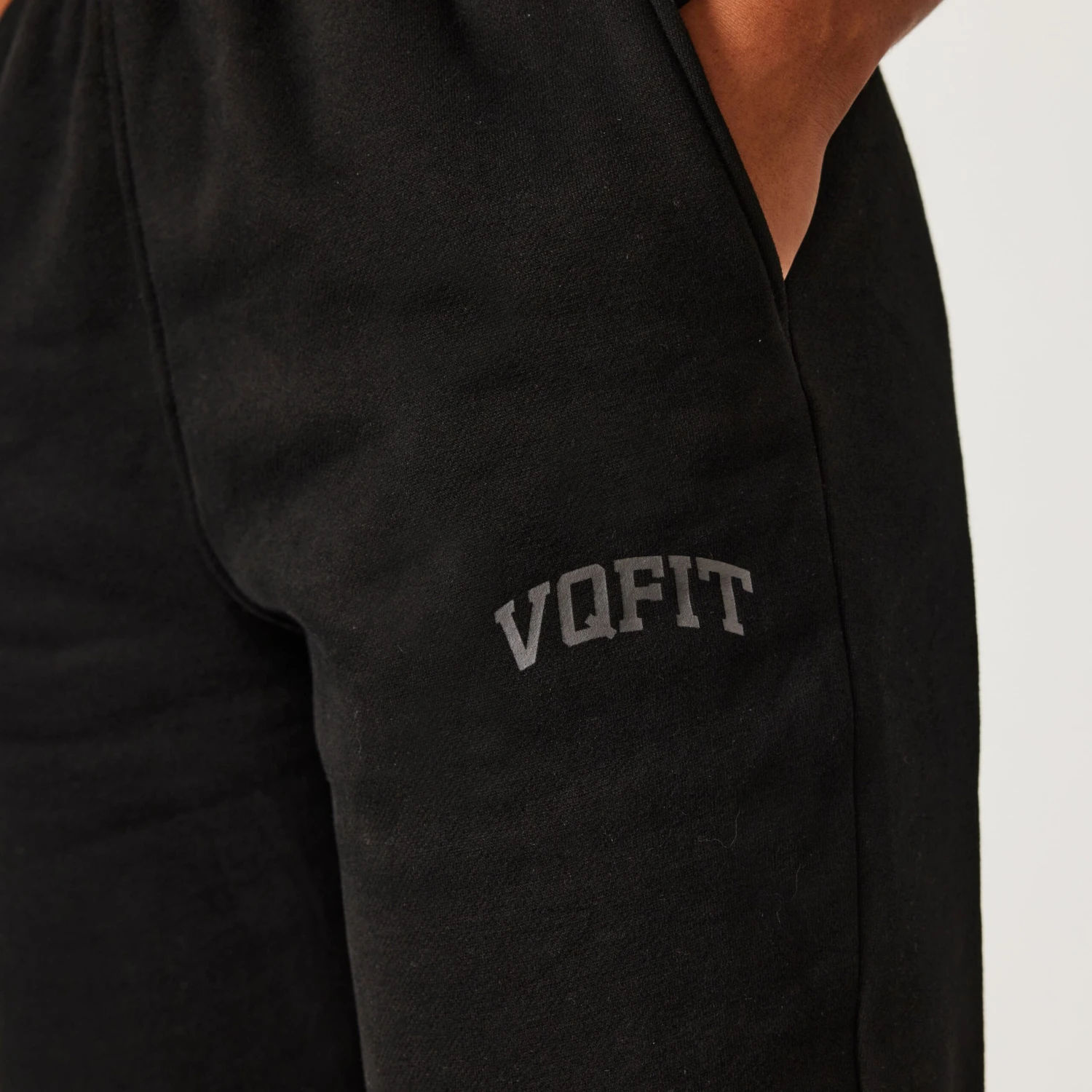 Vanquish Jet Black VQFIT Oversized Sweatpants 4 Vanquish Jet Black VQFIT Oversized Sweatpants - Image 2