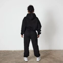 Vanquish Jet Black VQFIT Oversized Hoodie 10 Vanquish Jet Black VQFIT Oversized Hoodie -Vanquish Fitness VQ BlackFriday23 6156