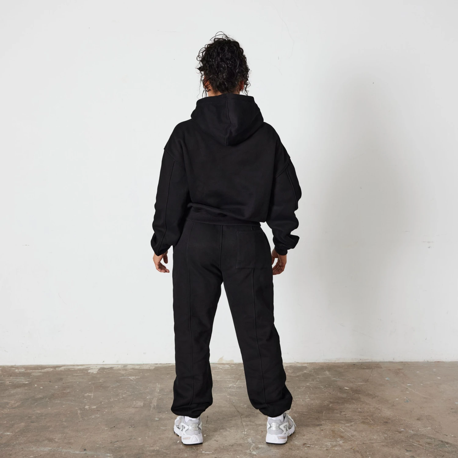 Vanquish Jet Black VQFIT Oversized Hoodie 6 Vanquish Jet Black VQFIT Oversized Hoodie - Image 4