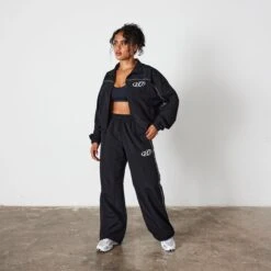 Vanquish Black Racing Track Jacket -Vanquish Fitness VQ BlackFriday23 6220