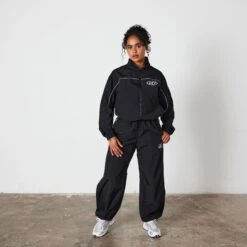 Vanquish Black Racing Track Jacket -Vanquish Fitness VQ BlackFriday23 6241