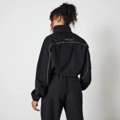 Vanquish Black Racing Track Jacket -Vanquish Fitness VQ BlackFriday23 6277