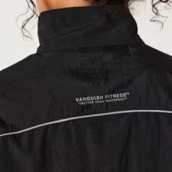 Vanquish Black Racing Track Jacket -Vanquish Fitness VQ BlackFriday23 6283