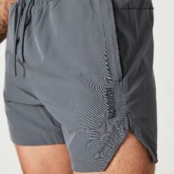 Vanquish Essential Denim Blue Performance 4" Shorts -Vanquish Fitness VQ BlackFriday23 7377