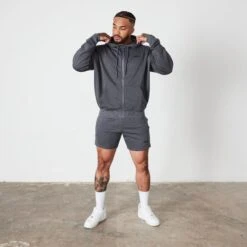 Vanquish Essential Denim Blue Regular Fit Shorts -Vanquish Fitness VQ BlackFriday23 8218