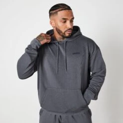 Vanquish Fitness 17 Vanquish Essential Denim Blue Oversized Pullover Hoodie