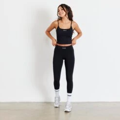 Vanquish Enhance V2 Black Leggings -Vanquish Fitness VQ EnhanceEclipse July 9355