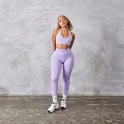 Vanquish Neutral V2 Seamless Lilac Bra -Vanquish Fitness VQ WOMENS ECOM 2169