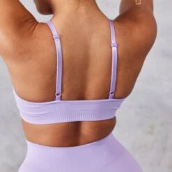 Vanquish Neutral V2 Seamless Lilac Bra -Vanquish Fitness VQ WOMENS ECOM 2195