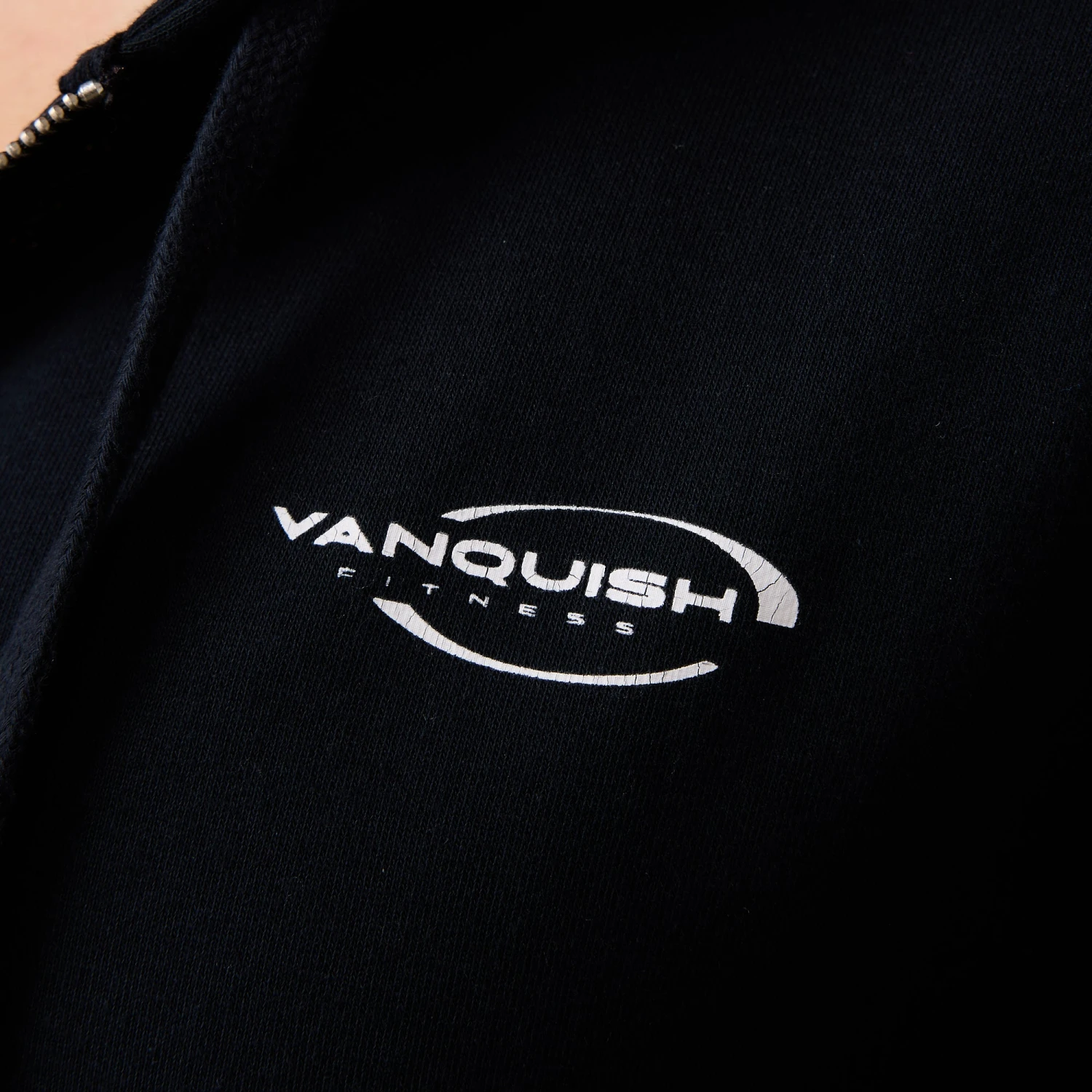 Vanquish Enhance Black Cropped Zip Through Hoodie 8 Vanquish Enhance Black Cropped Zip Through Hoodie - Image 6