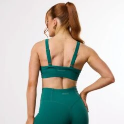 Vanquish Enhance Forest Green Crop Tank Bra 10 Vanquish Enhance Forest Green Crop Tank Bra -Vanquish Fitness WB Summer Sale websize36