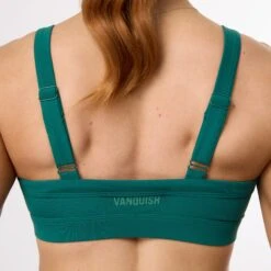 Vanquish Enhance Forest Green Crop Tank Bra 11 Vanquish Enhance Forest Green Crop Tank Bra -Vanquish Fitness WB Summer Sale websize37
