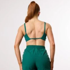 Vanquish Enhance Forest Green Minimal Open Back Bra 12 Vanquish Enhance Forest Green Minimal Open Back Bra -Vanquish Fitness WB Summer Sale websize57