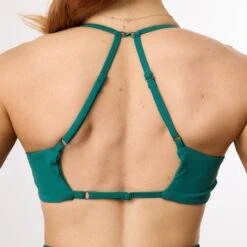 Vanquish Enhance Forest Green Minimal Open Back Bra 13 Vanquish Enhance Forest Green Minimal Open Back Bra -Vanquish Fitness WB Summer Sale websize58