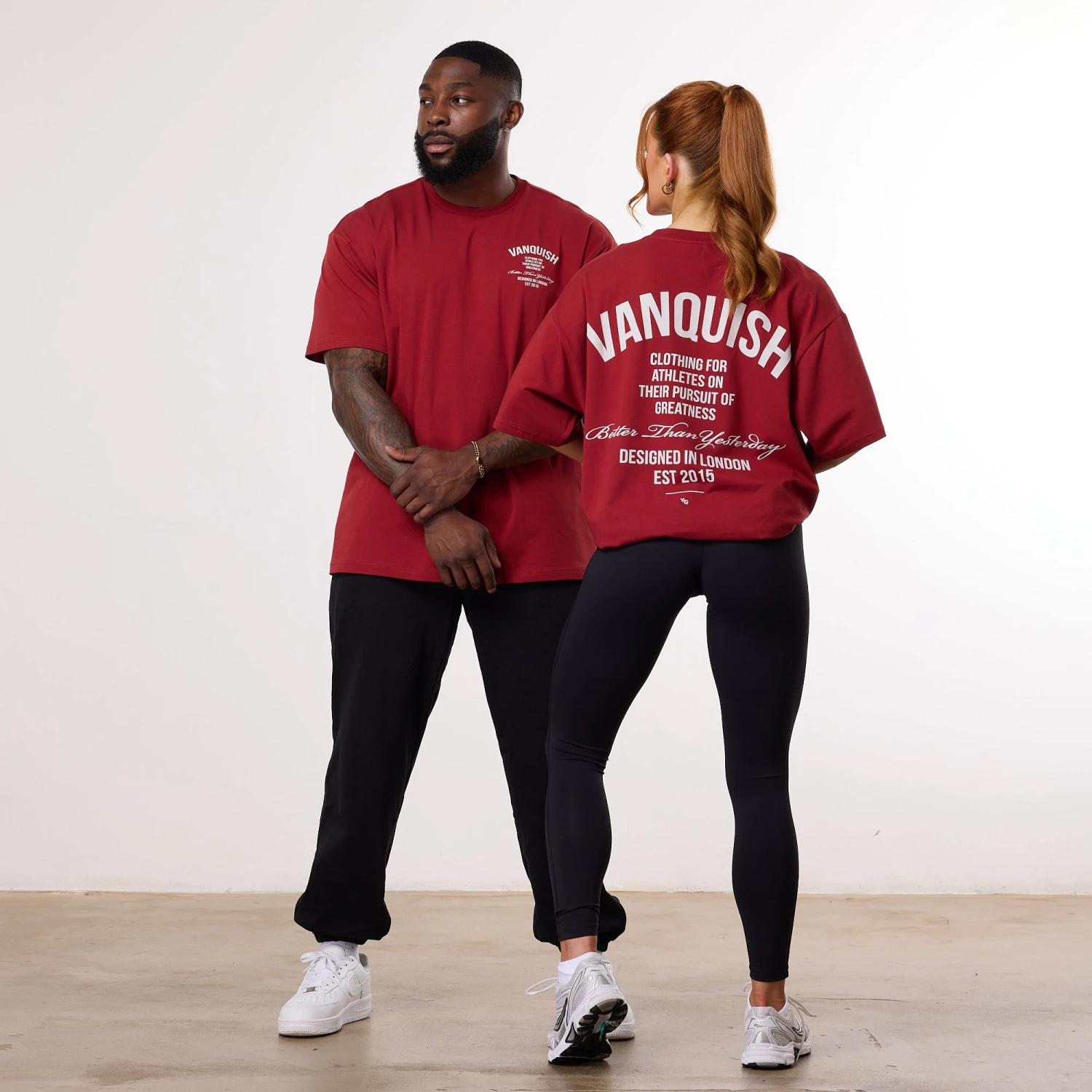 Vanquish TSP Pursuit Burgundy Oversized T Shirt 9 Vanquish TSP Pursuit Burgundy Oversized T Shirt - Image 7