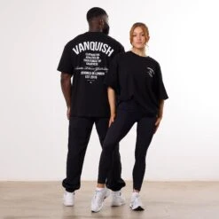 Vanquish TSP Pursuit Black Oversized T Shirt -Vanquish Fitness WB Summer Sale websize73 8a7be9a9 4ec1 4681 8862 e93446fd417c