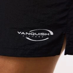 Vanquish Enhance Black Track Shorts -Vanquish Fitness WB Summer Sale websize75