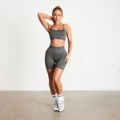 Vanquish Elevate Seamless Dark Olive Shorts 13 Vanquish Elevate Seamless Dark Olive Shorts -Vanquish Fitness Xr67pEd