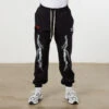 Vanquish DBZ CS Lightning Bolt Black Oversized Sweatpants -Vanquish Fitness dbzpantscropa