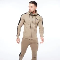 Vanquish Eclipse Strike Khaki Hoodie -Vanquish Fitness headshots 086 2
