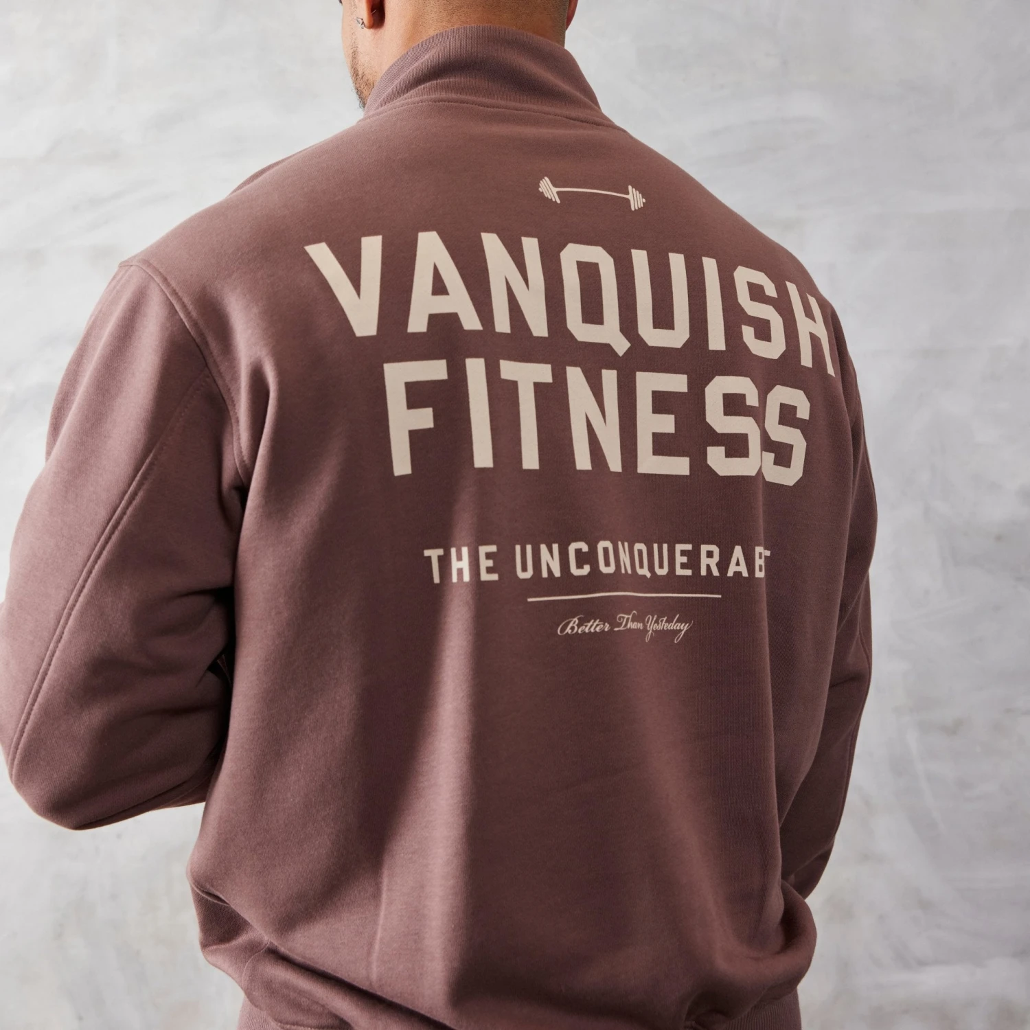 Vanquish Brown Unconquerable Quarter Zip Sweater 7 Vanquish Brown Unconquerable Quarter Zip Sweater - Image 5