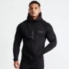 Vanquish Eclipse V2 Black Full Zip Front Hoodie -Vanquish Fitness vanquish eclipse v2 black full zip front hoodie 410657