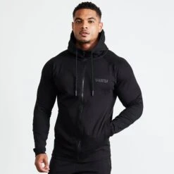Vanquish Fitness 9 Vanquish Eclipse V2 Black Full Zip Front Hoodie