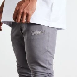 Vanquish Eclipse V2 Grey Tapered Sweatpants 8 Vanquish Eclipse V2 Grey Tapered Sweatpants -Vanquish Fitness vanquish eclipse v2 grey tapered sweatpants 394474