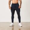 Vanquish Eclipse V2 Navy Blue Tapered Sweatpants 1 Vanquish Eclipse V2 Navy Blue Tapered Sweatpants -Vanquish Fitness vanquish eclipse v2 navy blue tapered sweatpants 746899