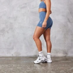 Vanquish Enhance Blue Shorts -Vanquish Fitness vanquish enhance blue shorts 862586