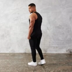 Vanquish Essential Black Regular Fit Tank Top 10 Vanquish Essential Black Regular Fit Tank Top -Vanquish Fitness vanquish essential black regular fit tank top 894059