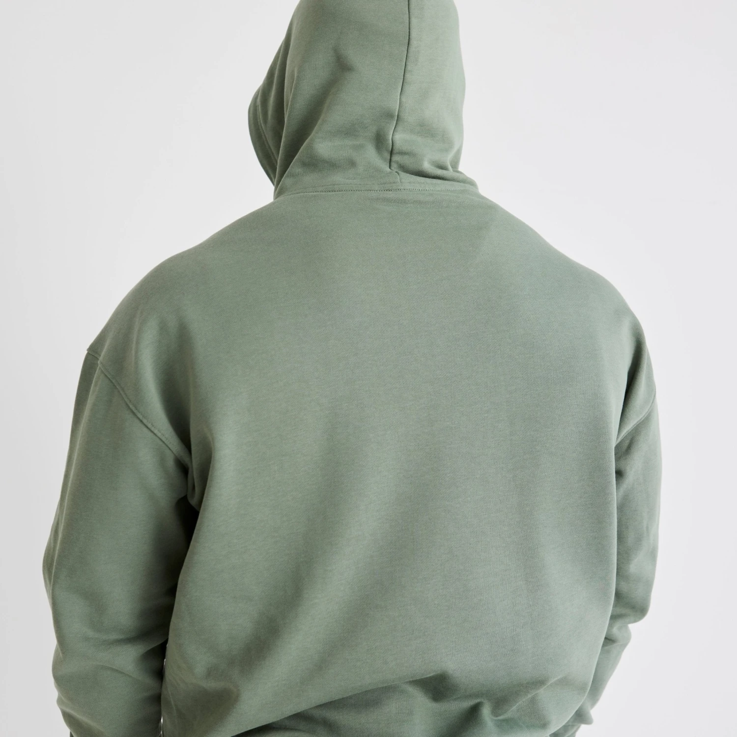 Vanquish Essential Green Oversized Pullover Hoodie 6 Vanquish Essential Green Oversized Pullover Hoodie - Image 4