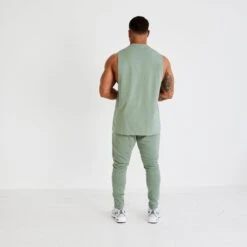 Vanquish Essential Green Oversized Sleeveless T Shirt 10 Vanquish Essential Green Oversized Sleeveless T Shirt -Vanquish Fitness vanquish essential green oversized sleeveless t shirt 834440