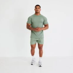 Vanquish Essential Green Performance 4" Shorts 13 Vanquish Essential Green Performance 4" Shorts -Vanquish Fitness vanquish essential green performance 4 shorts 177620