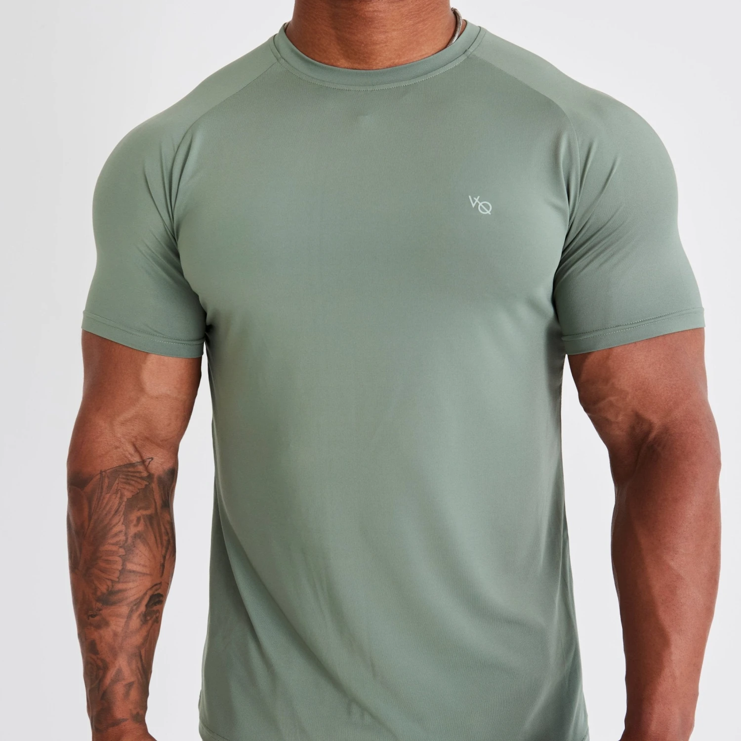Vanquish Essential Green Performance Short Sleeve T Shirt 3 Vanquish Essential Green Performance Short Sleeve T Shirt