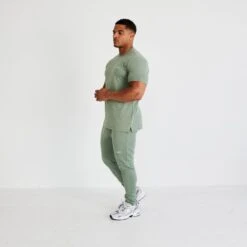 Vanquish Essential Green Slim Fit Short Sleeve T Shirt 12 Vanquish Essential Green Slim Fit Short Sleeve T Shirt -Vanquish Fitness vanquish essential green slim fit short sleeve t shirt 701931